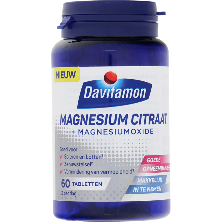 Davitamon Magnesium Citraat Tabletten 60 stuks