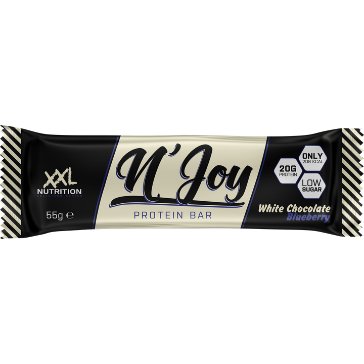 XXL Nutrition XXL N'Joy Protein bar White choco/Blueberry 55g
