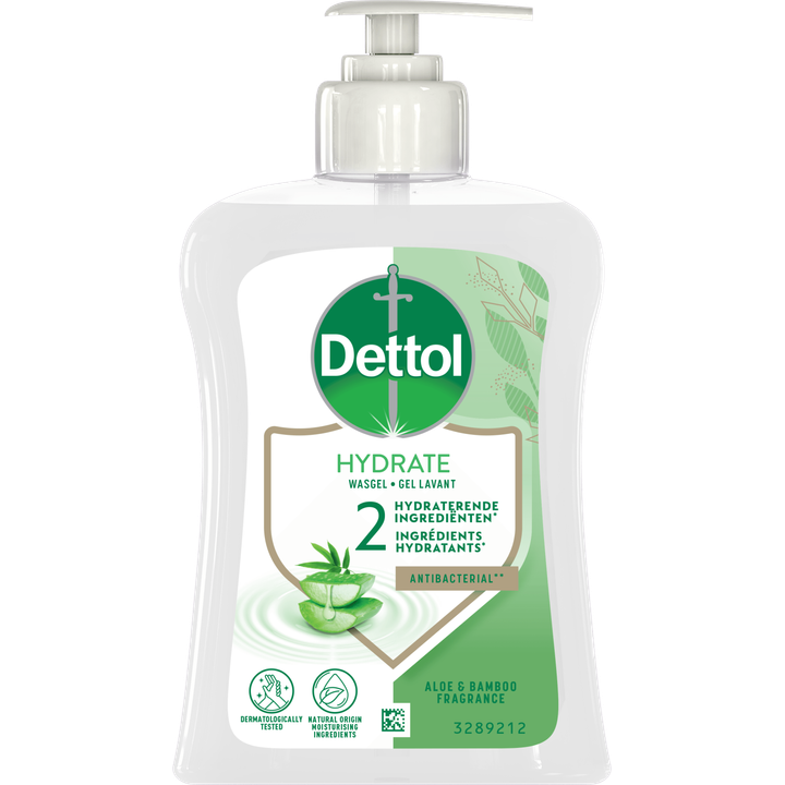 Dettol Wasgel met Aloë Vera en Melkproteïne 250ML
