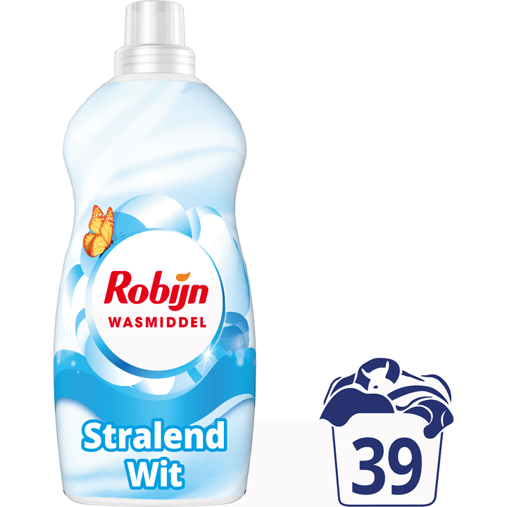 Robijn Klein & Krachtig Wasmiddel Wit 1,19L