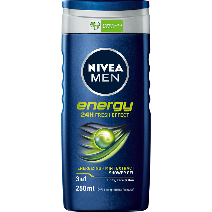 Nivea for men Nivea Men Energy Shower Gel 250ml