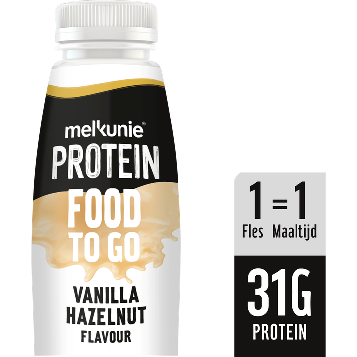 Melkunie Protein Food to Go drinkmaaltijd Vanilla Hazelnut 500 ml