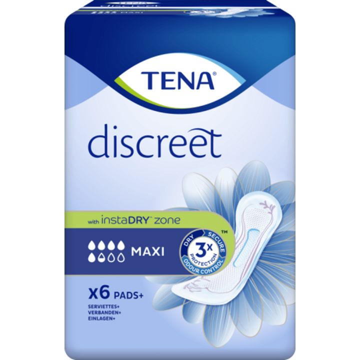 Tena lady TENA Discreet Maxi Verbanden 6 Stuks