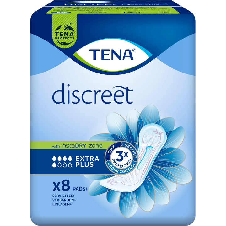 Tena lady TENA Discreet Extra Plus Verbanden 8 Stuks