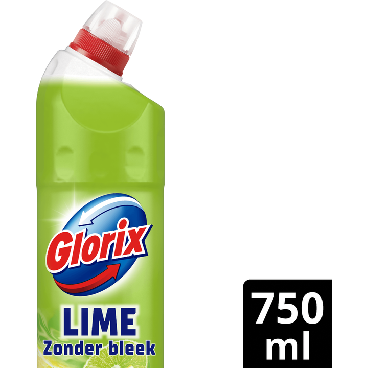Glorix Toiletreiniger Lime Zonder Bleek 750 ml