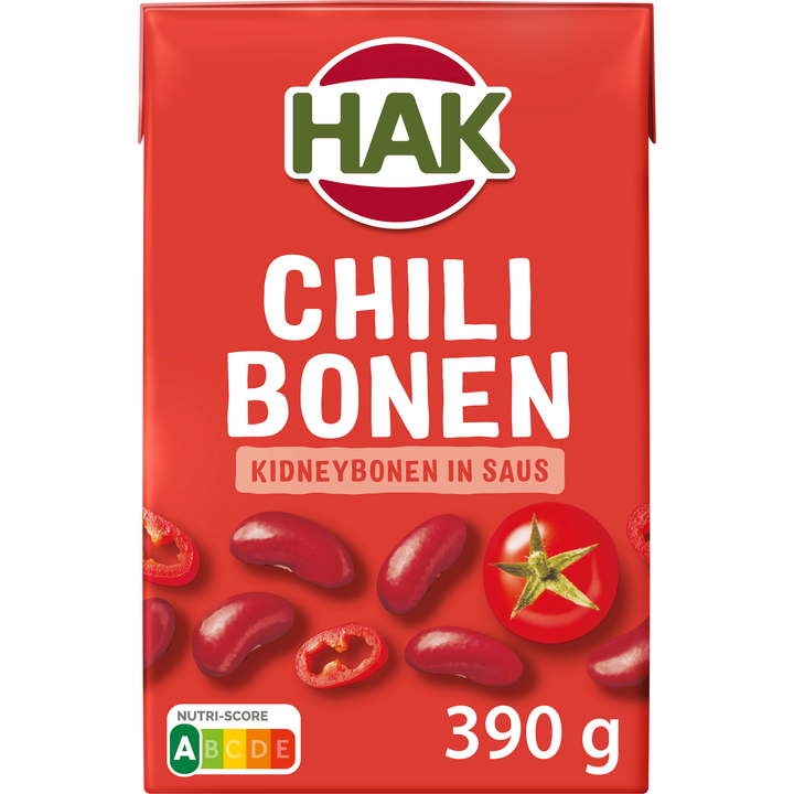 HAK Chilibonen 380g
