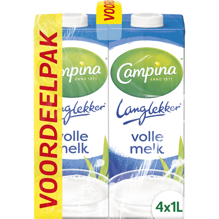Langlekker volle melk voordeel
