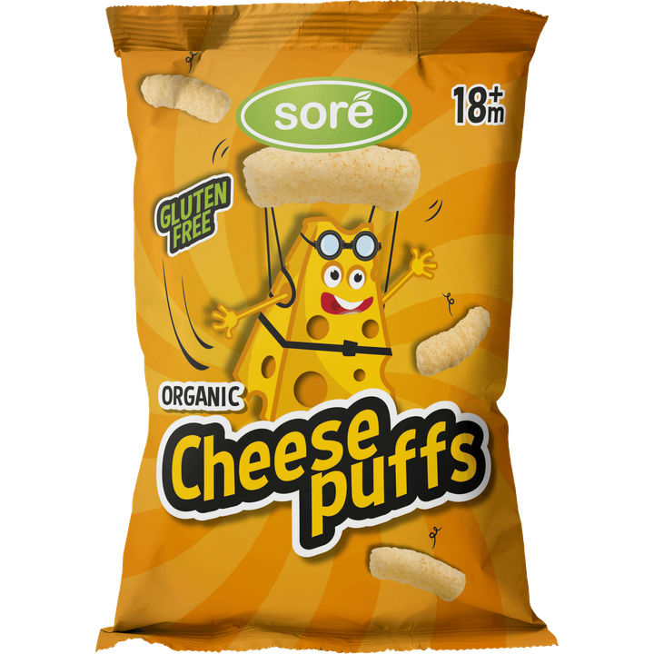 Sore Organic Cheese Puffs 18m+ 35 g