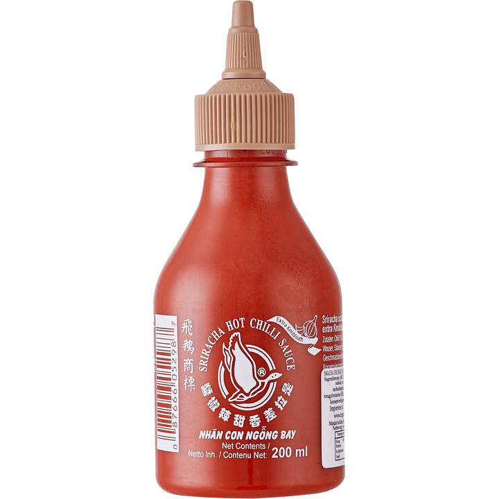 Sriracha Pikante Chilisaus met Extra Knoflook