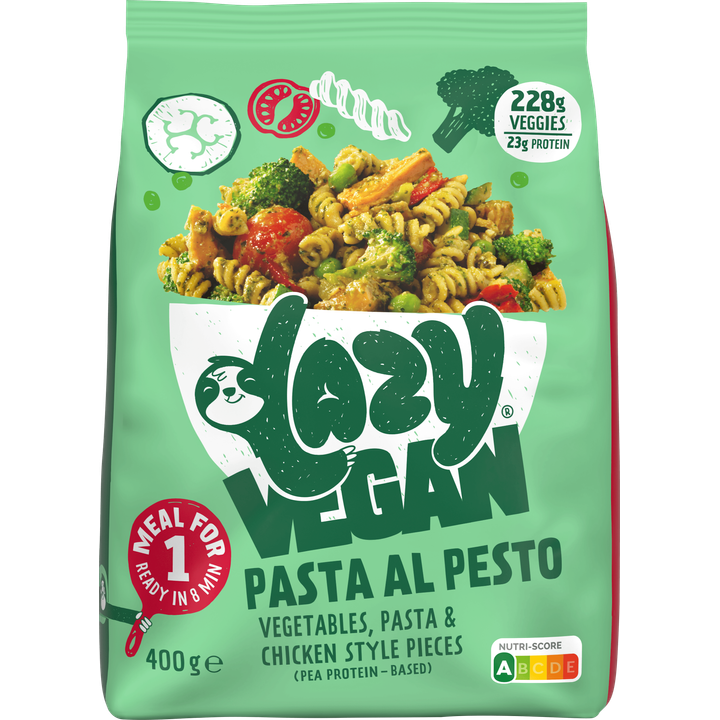 pastaさページ Lazy Vegan Pasta al Pesto Ready Meal 400g bestellen? | Jumbo