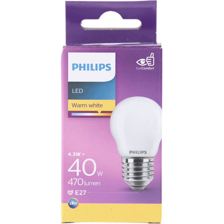 Philips Led Kogel 40W E27 box