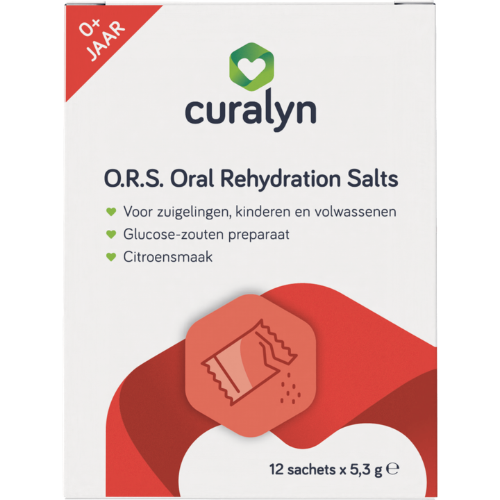 O.R.S. poeder citroen, 12 sachets