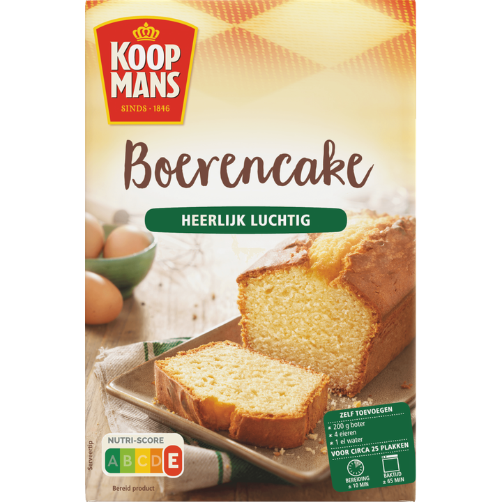 Koopmans Boerencake 400 g