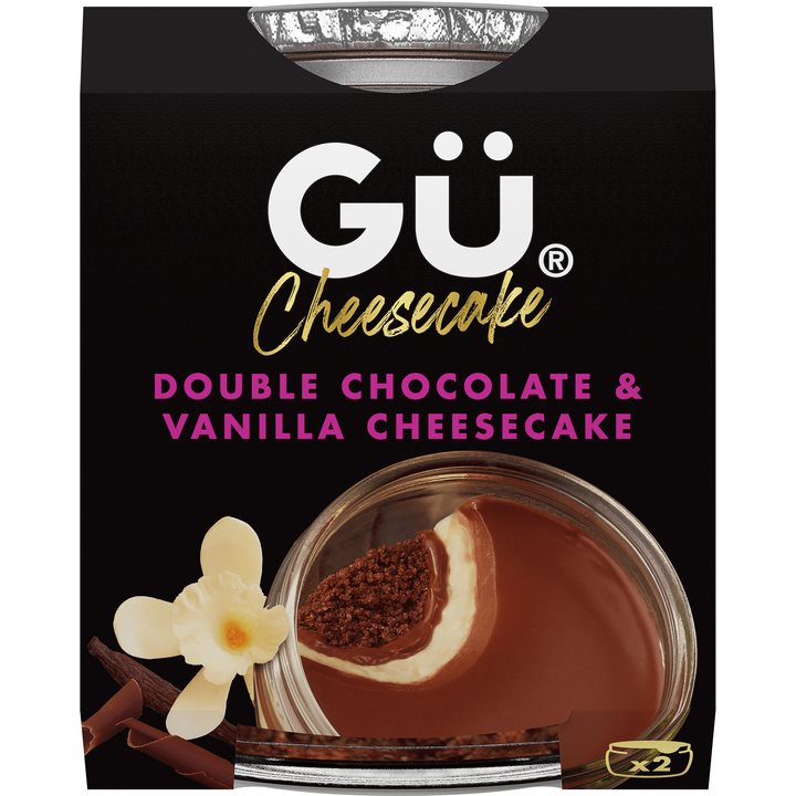 Gü Cheesecake Double Chocolate & Vanilla Cheesecake 82 g