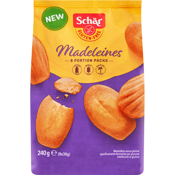 Schär  Madeleines Glutenvrij 8 x 30 g