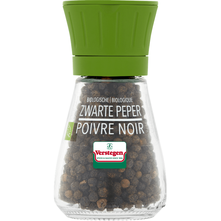 Biologische Zwarte Peper met Molen