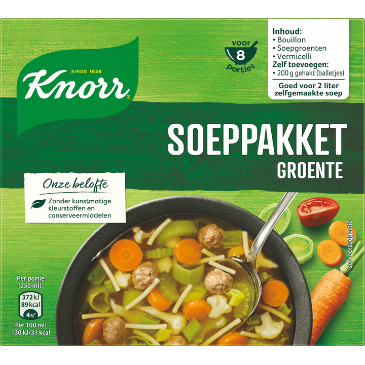 Knorr Soeppakket Groente 95 g