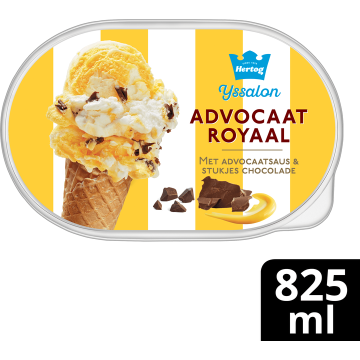 Hertog IJs IJssalon Advocaat Royaal 825 ml