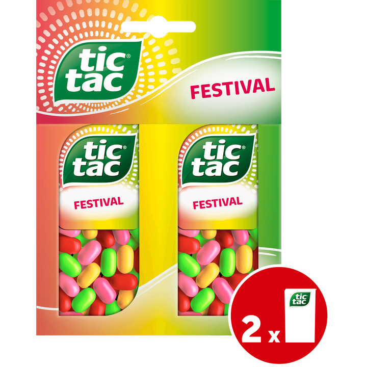 Tic Tac Festival 2 x 49 g