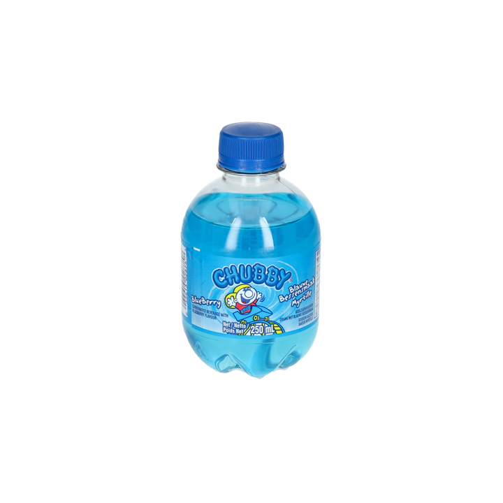 Chubby Blauwe Bessensmaak 250 ml