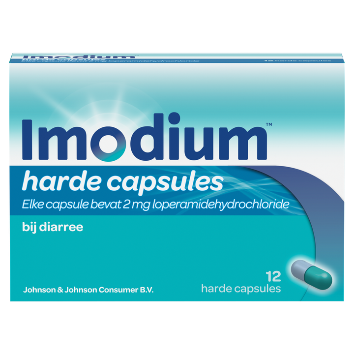 Imodium Harde Capsules Diarrree 12st UAD