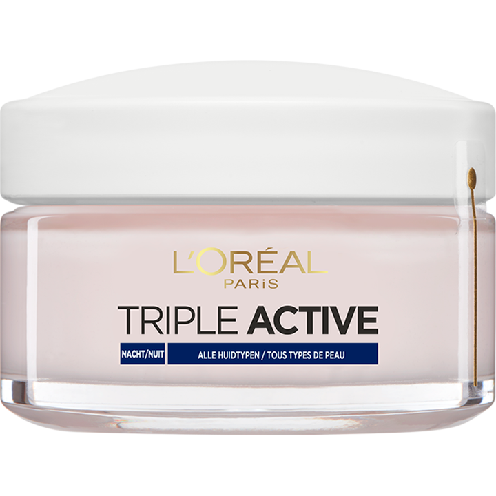 L'Oréal Paris Triple Active Hydraterende Nacht Crème 50 ml
