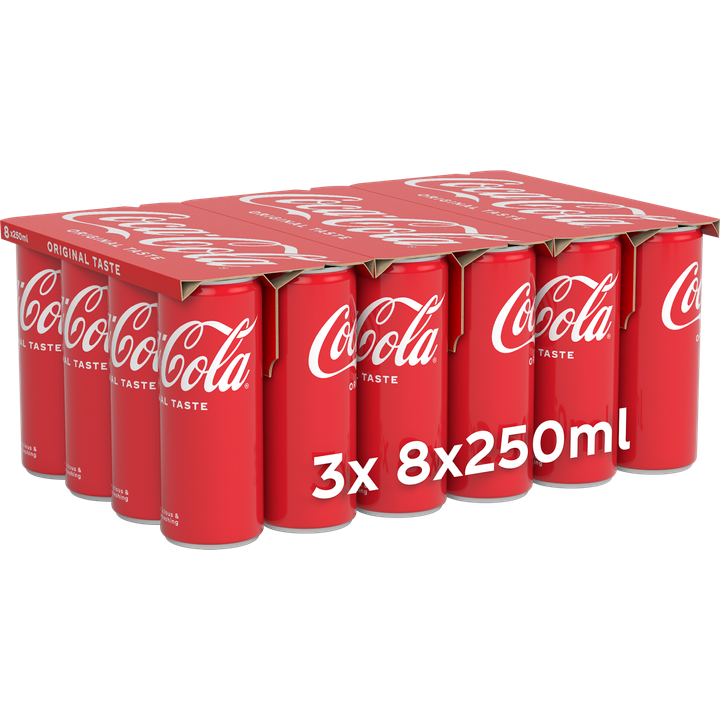 Coca-Cola Original Taste 8 x 250 ml