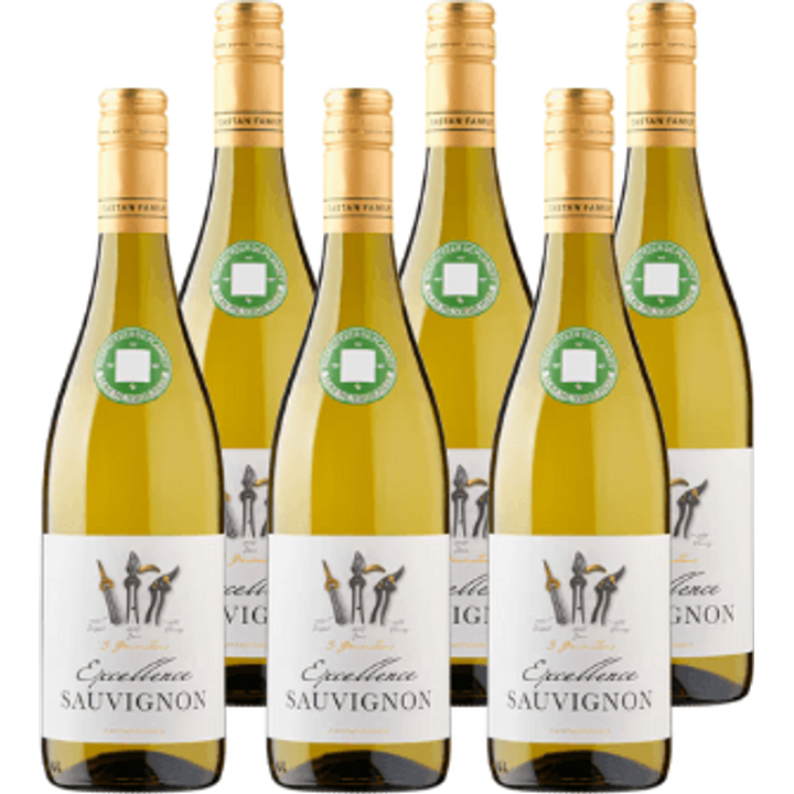 Excellence - Sauvignon Blanc 6 x - 750ML - zonder doos