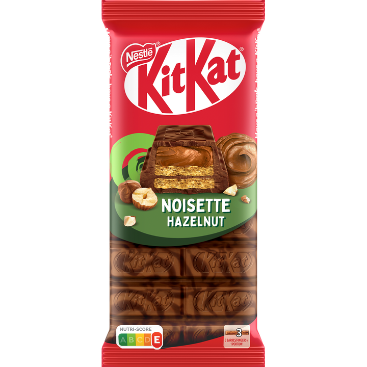 KitKat Melkchocoladereep hazelnoot 99g