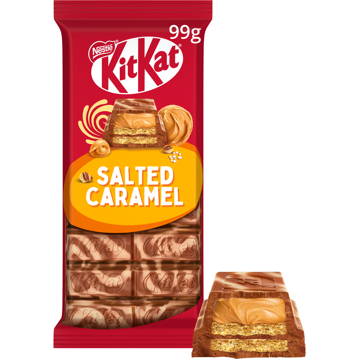KitKat Melkchocoladereep salted caramel 