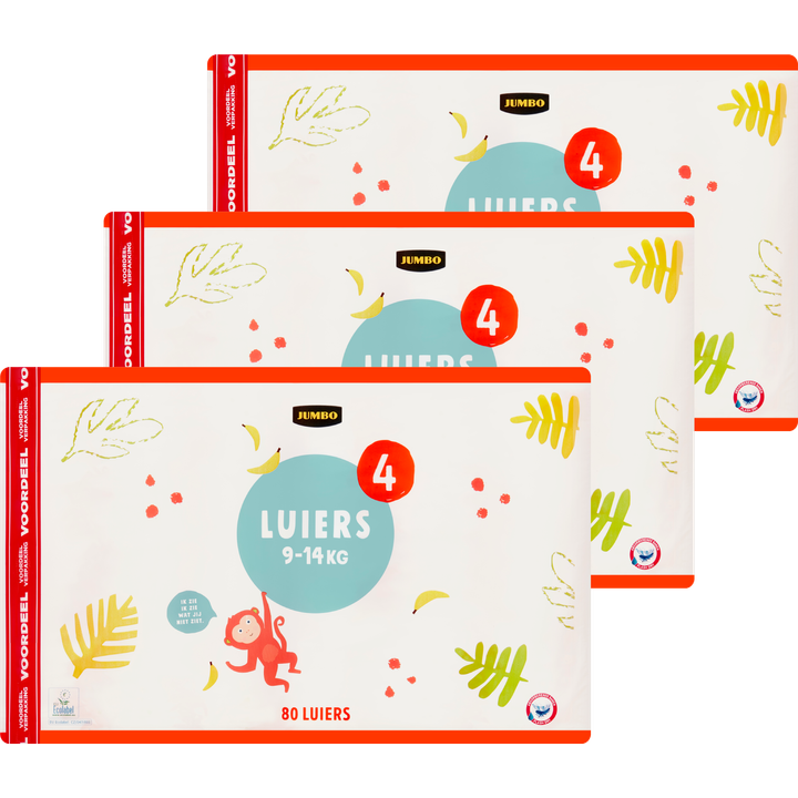 Luiers Maat 4 9- - Voordeelverpakking