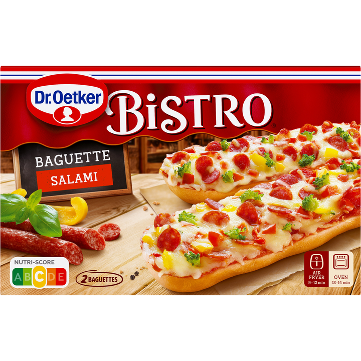 Dr. Oetker Bistro classique baguette salami 2 x 125 g
