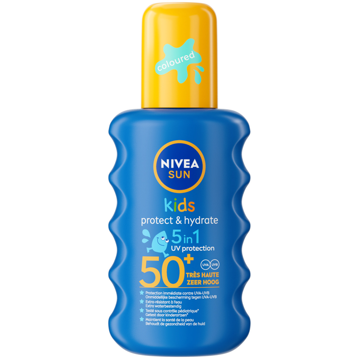 Nivea Sun Kids Protect & Play 50+ Zeer Hoog Sun Spray 200 ML