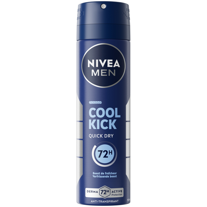 Nivea for men NIVEA MEN Cool Kick Anti-Transpirant Spray - 150ml
