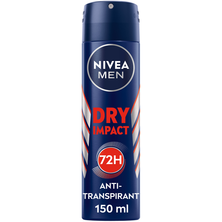 Nivea for men NIVEA MEN Dry Impact Anti-Transpirant Spray - 150ml