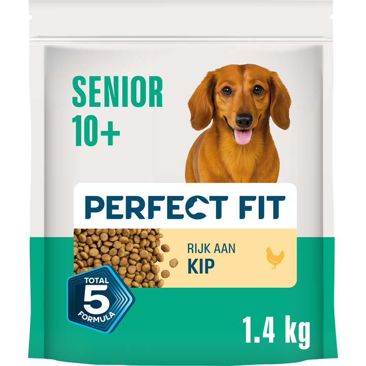 Perfect Fit Senior 10+ Rijk aan kip kattenbrokken - 1,4 kg