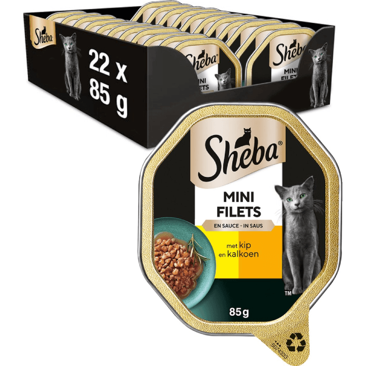Mini Filets in Saus met Kip & Kalkoen