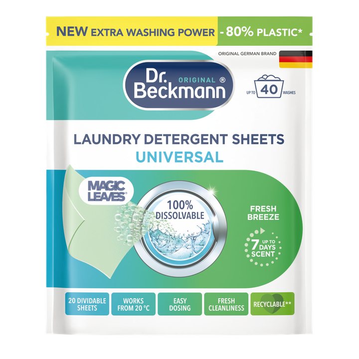 Dr. Beckmann Magic Leaves Wasmiddel Sheets Universeel