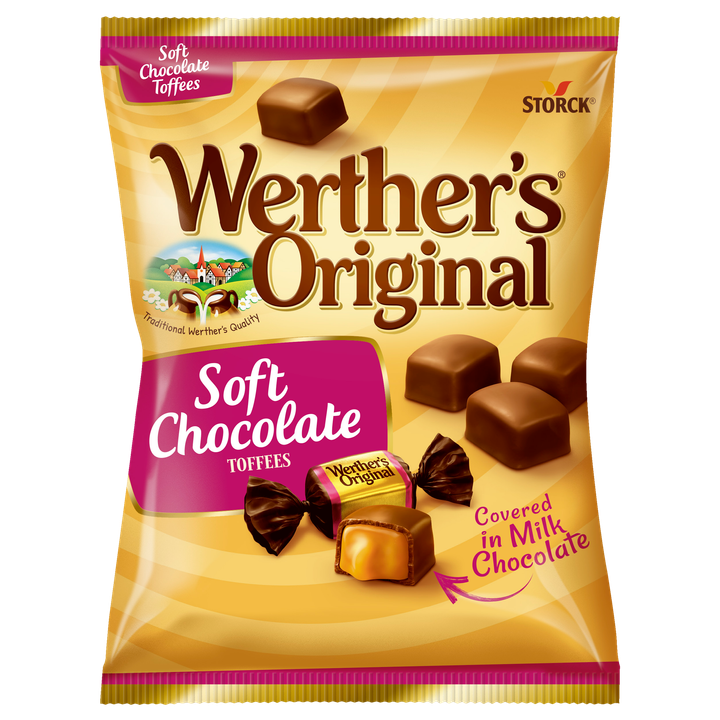 Werther's Original Soft Chocolade Toffee 150g