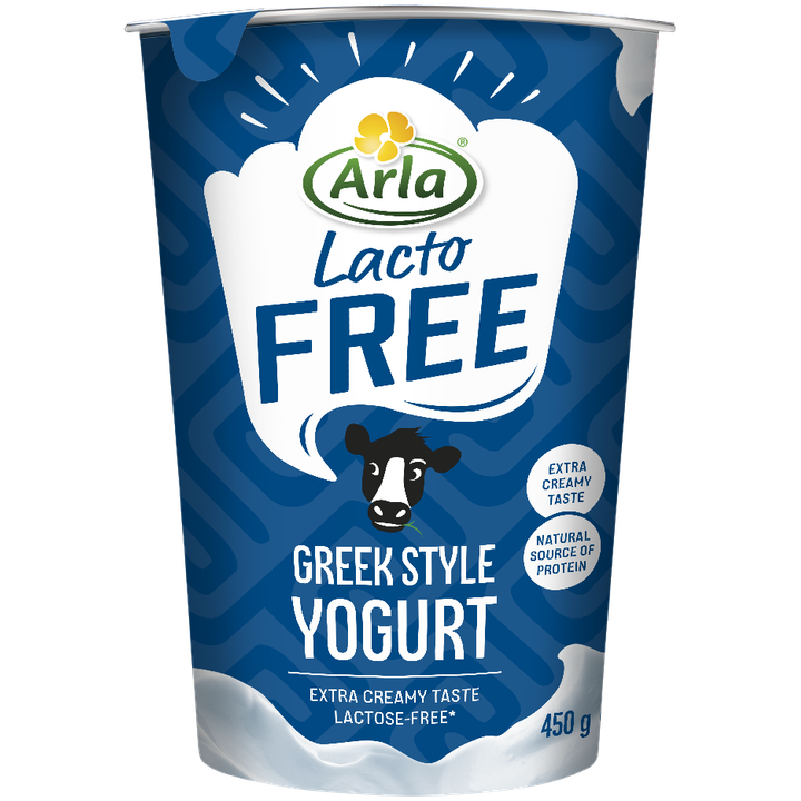 Arla Lactofree griekse stijl yoghurt lactosevrij 450g