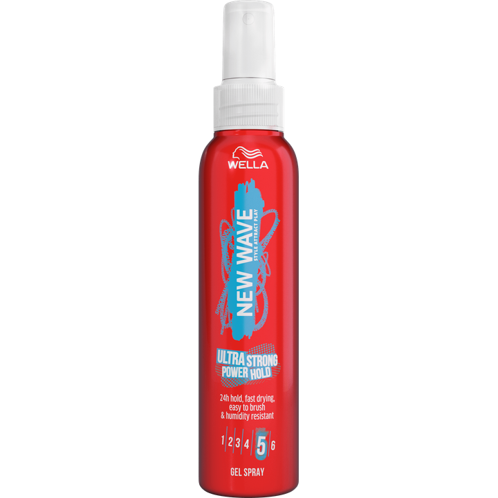 Wella New Wave Ultra Strong Power Hold Gel Spray 150 ml