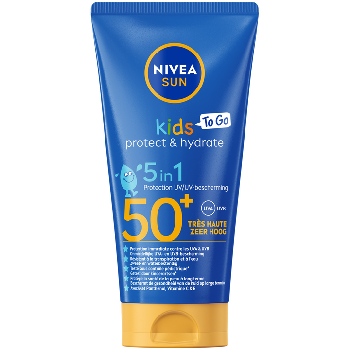 NIVEA SUN Kids To Go Protect & Hydrate 5in1 UV-bescherming SPF50+ 50ml