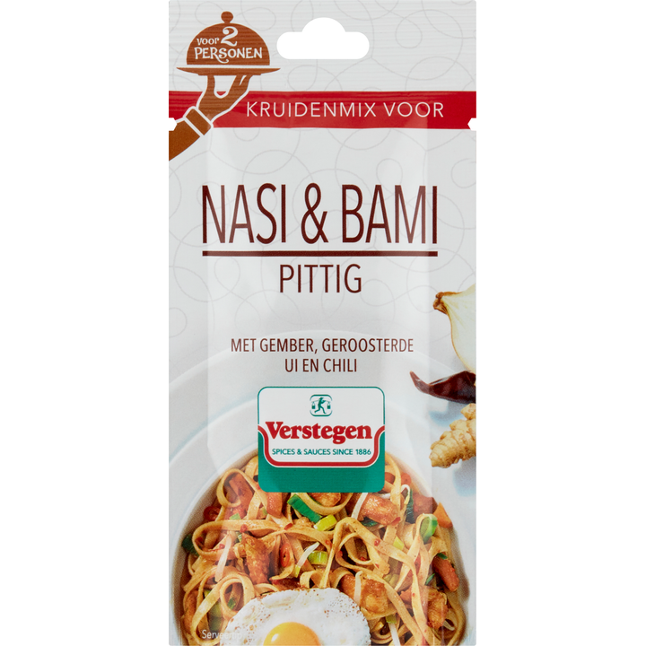 Kruidenmix Nasi & Bami Pittig voor 2 personen