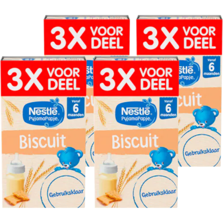 PyjamaPapje® Biscuit 6+ Baby Pap