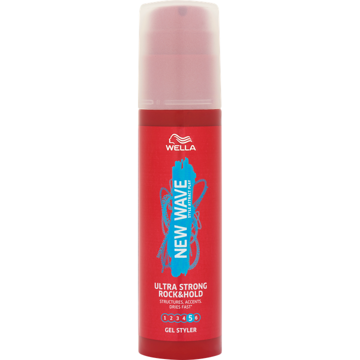 Wella New Wave Ultra Strong Rock & Hold Gel Styler 100 ml