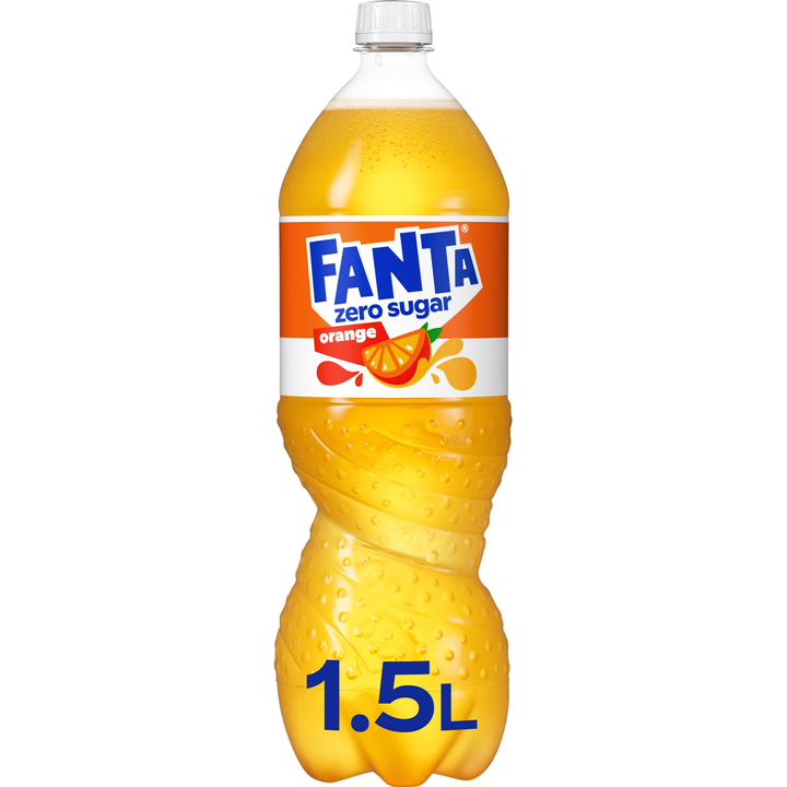 Fanta Orange zero sugar 1,5 L 