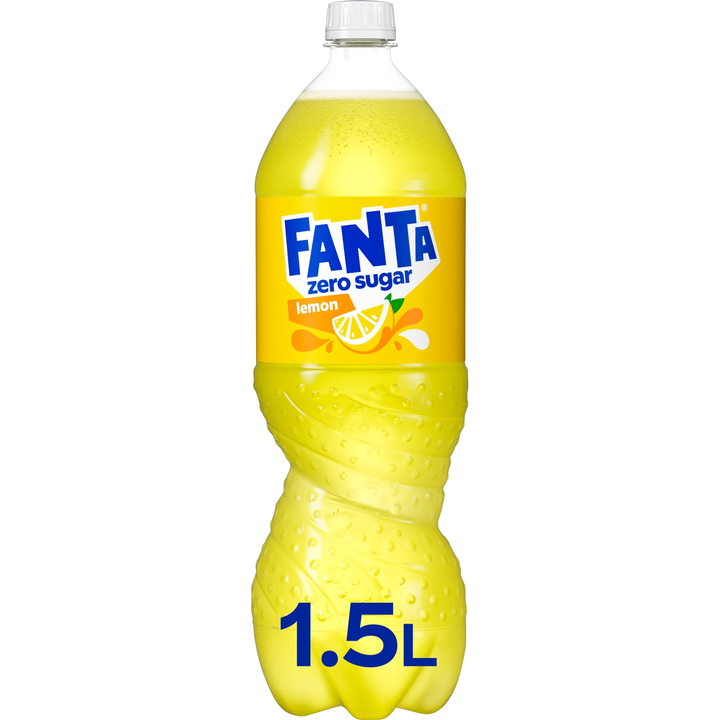 Fanta Lemon zero sugar 1,5 L