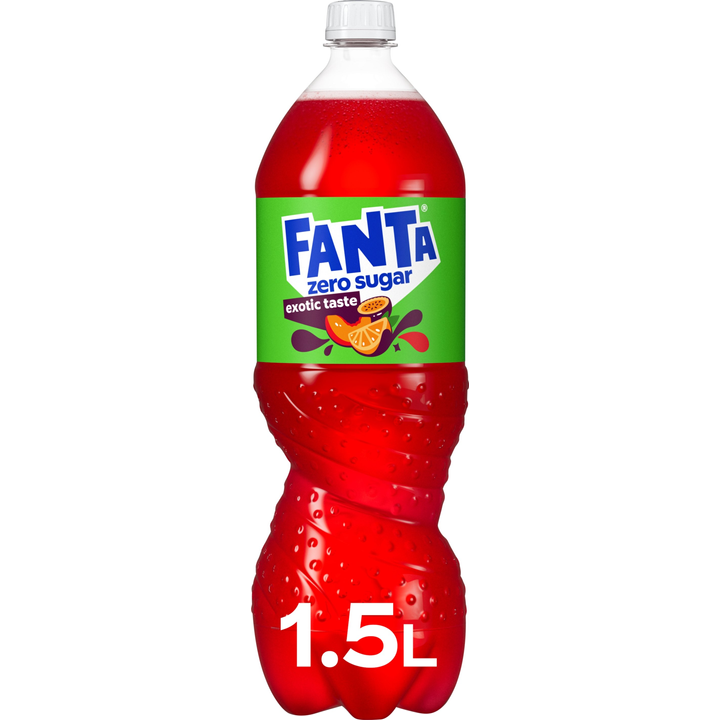 Fanta Exotic zero sugar 1,5 L