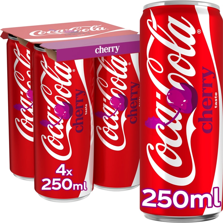 Coca-Cola Cherry 4 x 250 ml