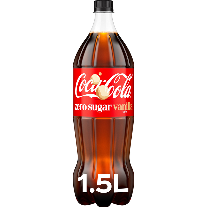 Coca-Cola Zero Sugar Vanilla Frisdrank 1,5 L